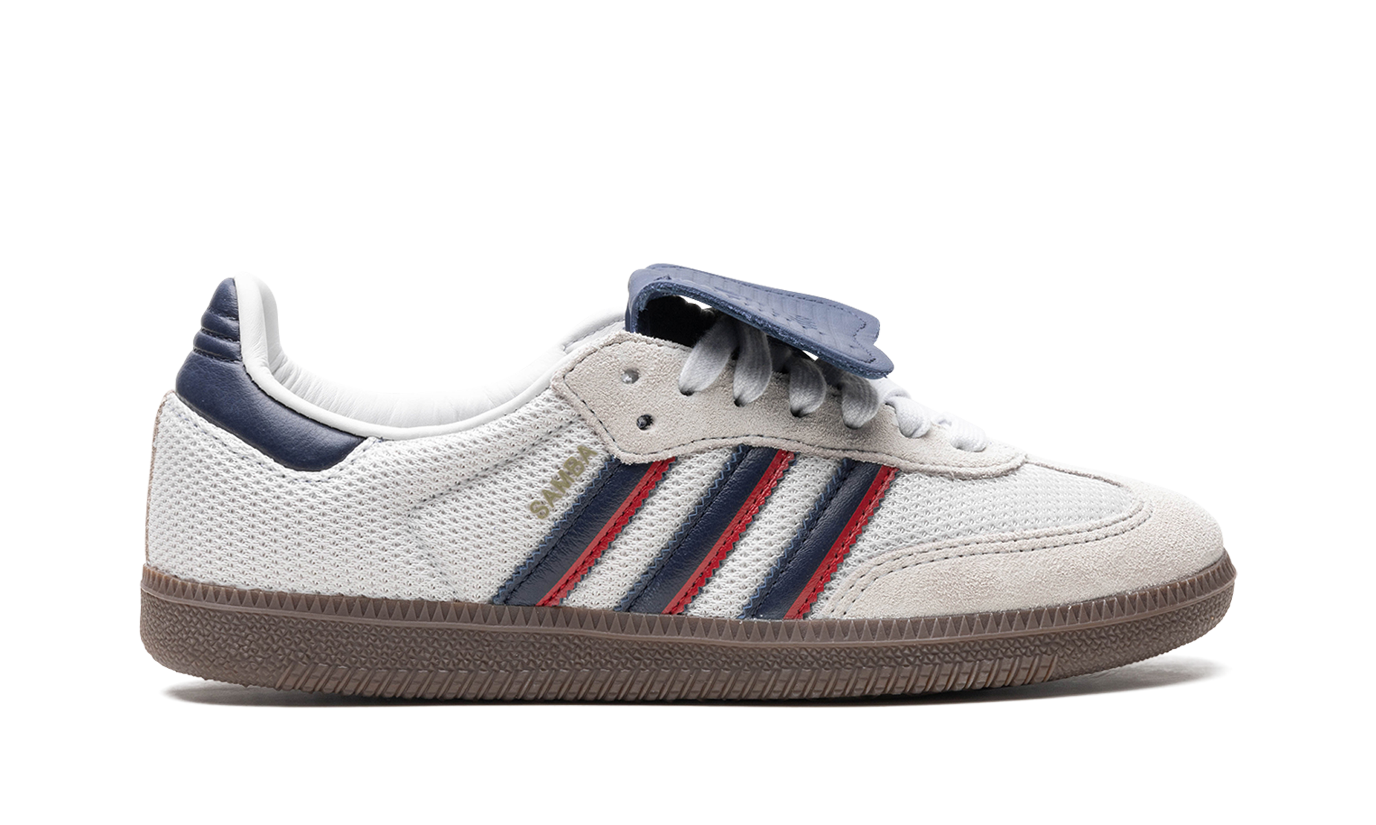 Samba Lt "crystal White Dark Blue" - 6