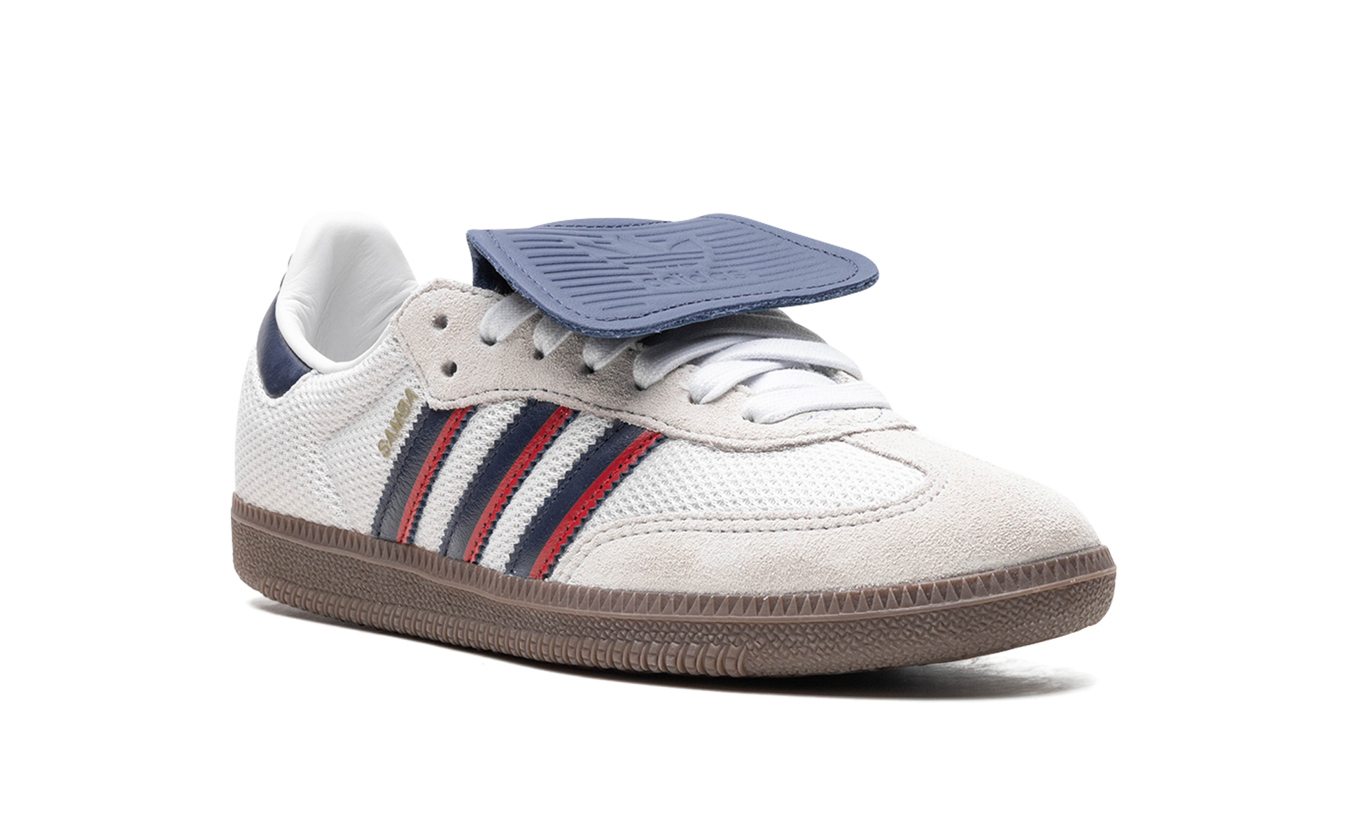 Samba Lt "crystal White Dark Blue" - 7