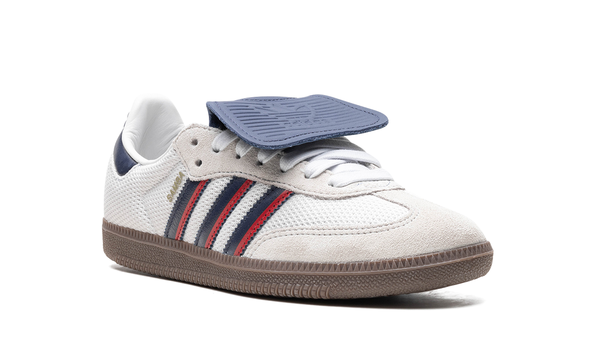 Samba Lt "crystal White Dark Blue" - 7