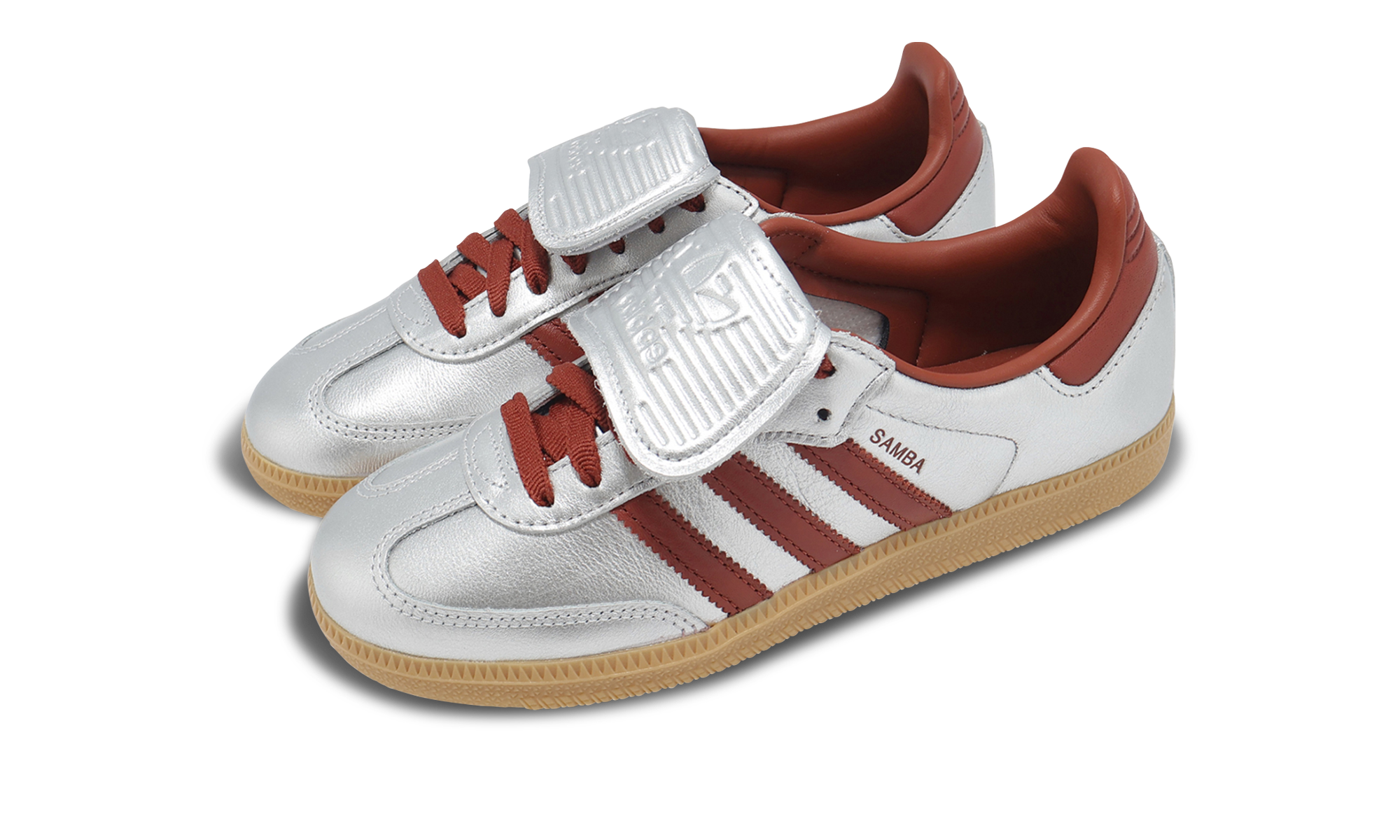 Samba Lt Wmns "silver Metallic Ruby Gum" - 2