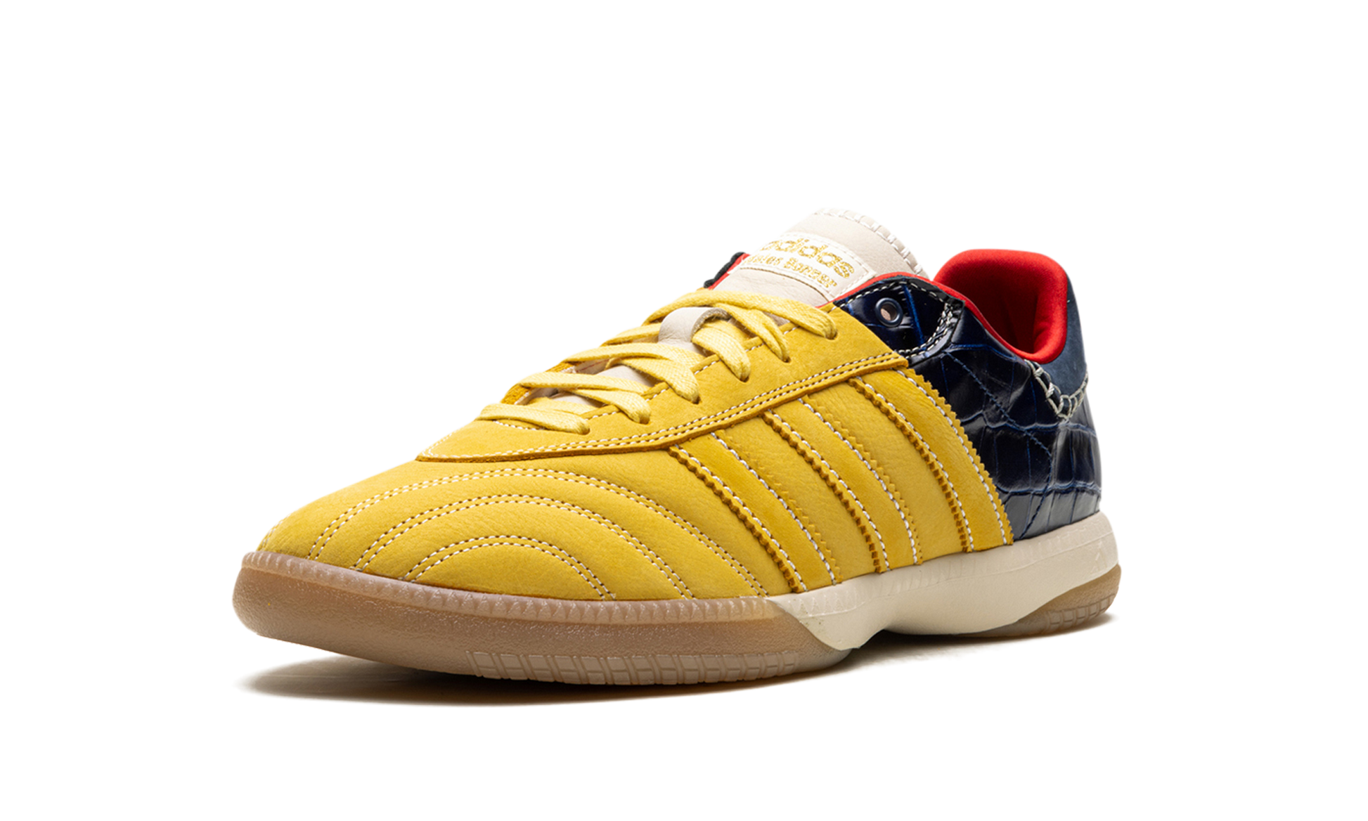 Samba Millenium "wales Bonner - Fade Gold / Navy Croc" - 4