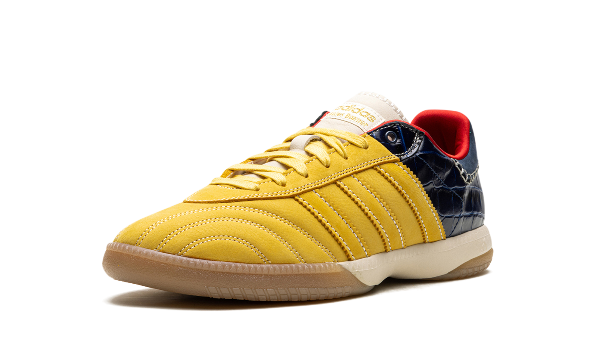 Samba Millenium "wales Bonner - Fade Gold / Navy Croc" - 4