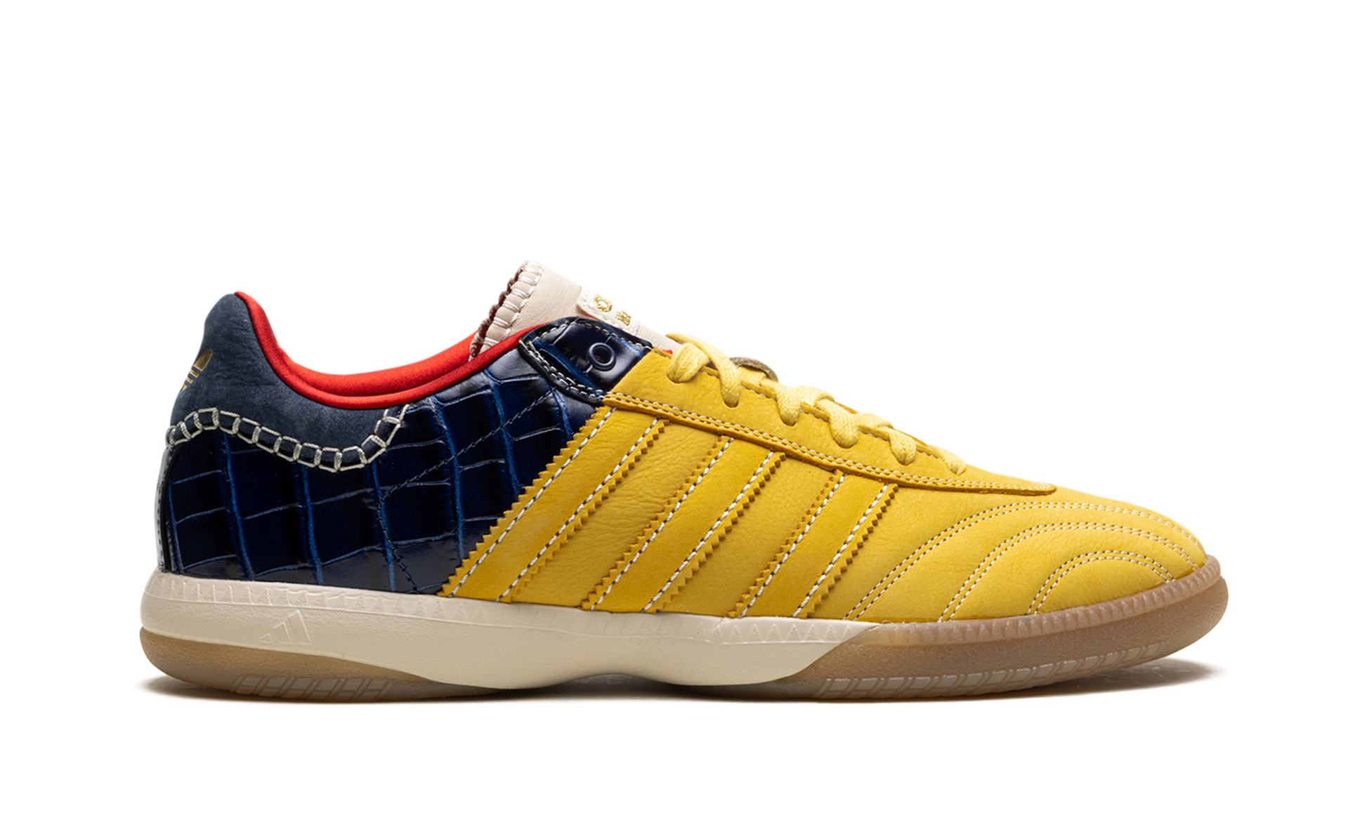 Samba Millenium "wales Bonner - Fade Gold / Navy Croc" - 6