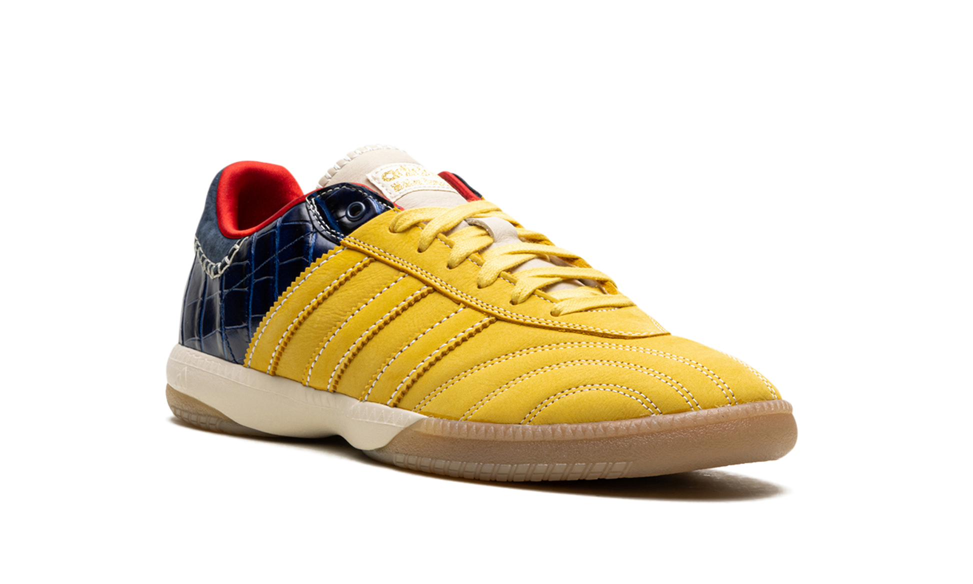 Samba Millenium "wales Bonner - Fade Gold / Navy Croc" - 7