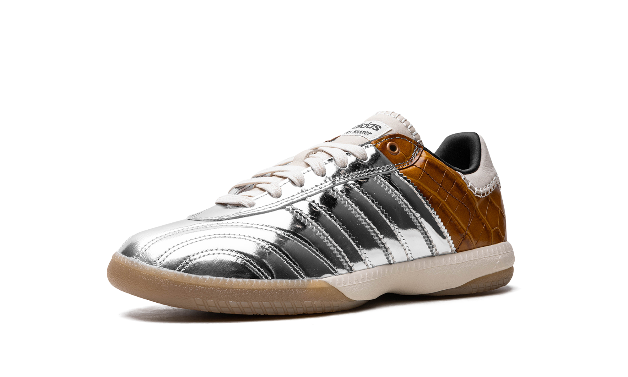 Samba Millenium "wales Bonner - Silver Metallic / Easy Yellow" - 4