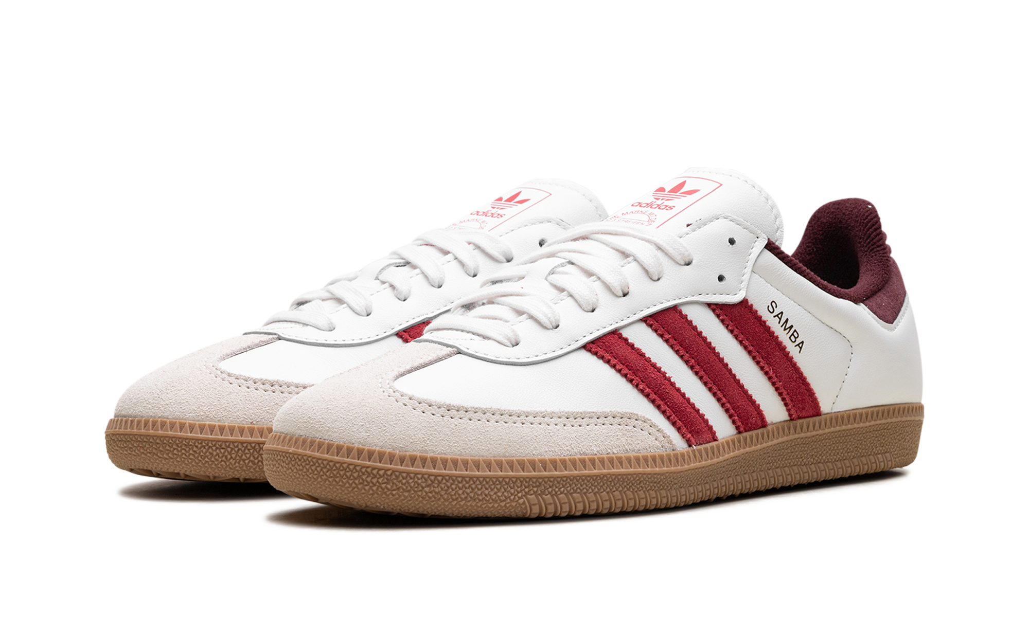 Samba Og "core White Better Scarlet" - 2