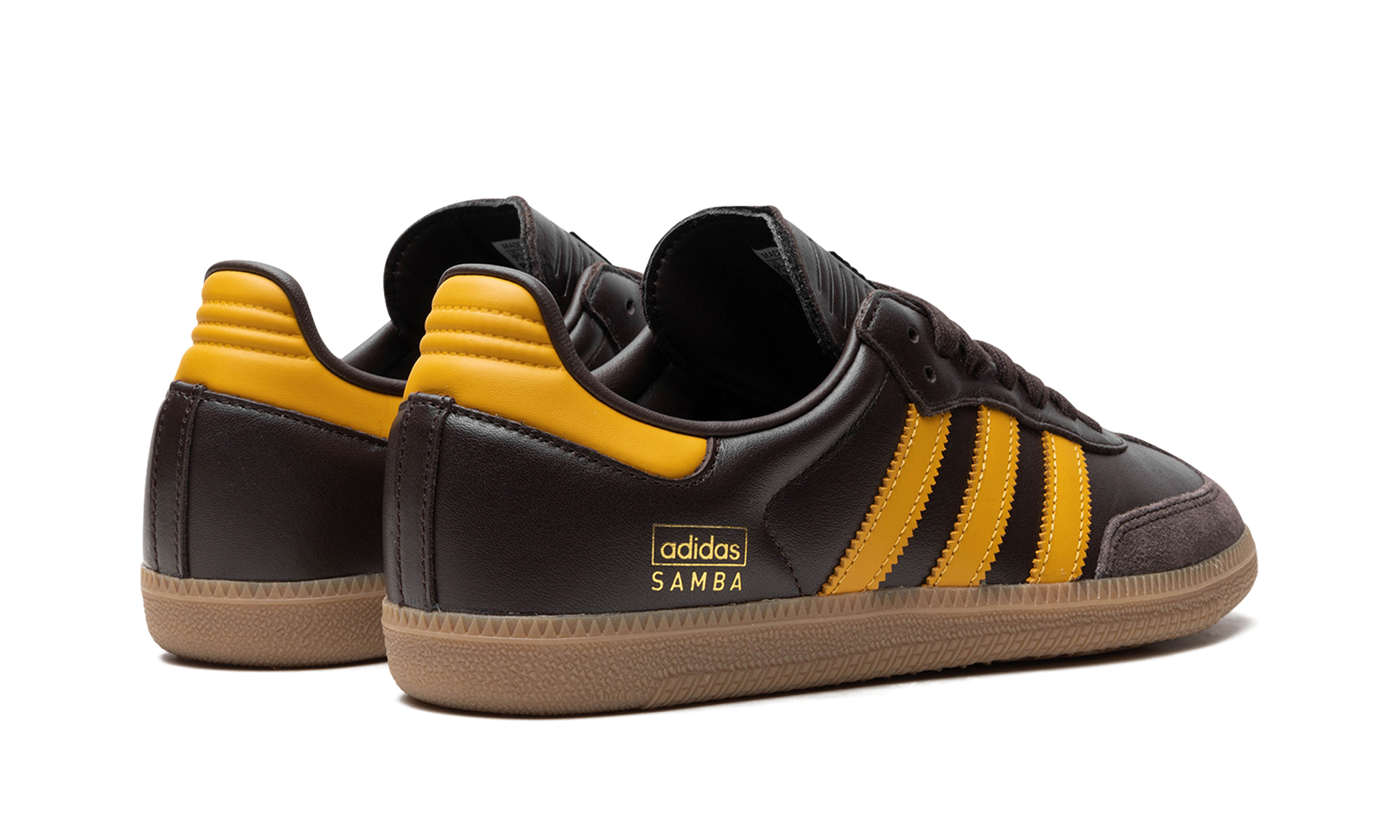 Samba Og "dark Brown Preloved Yellow" - 3