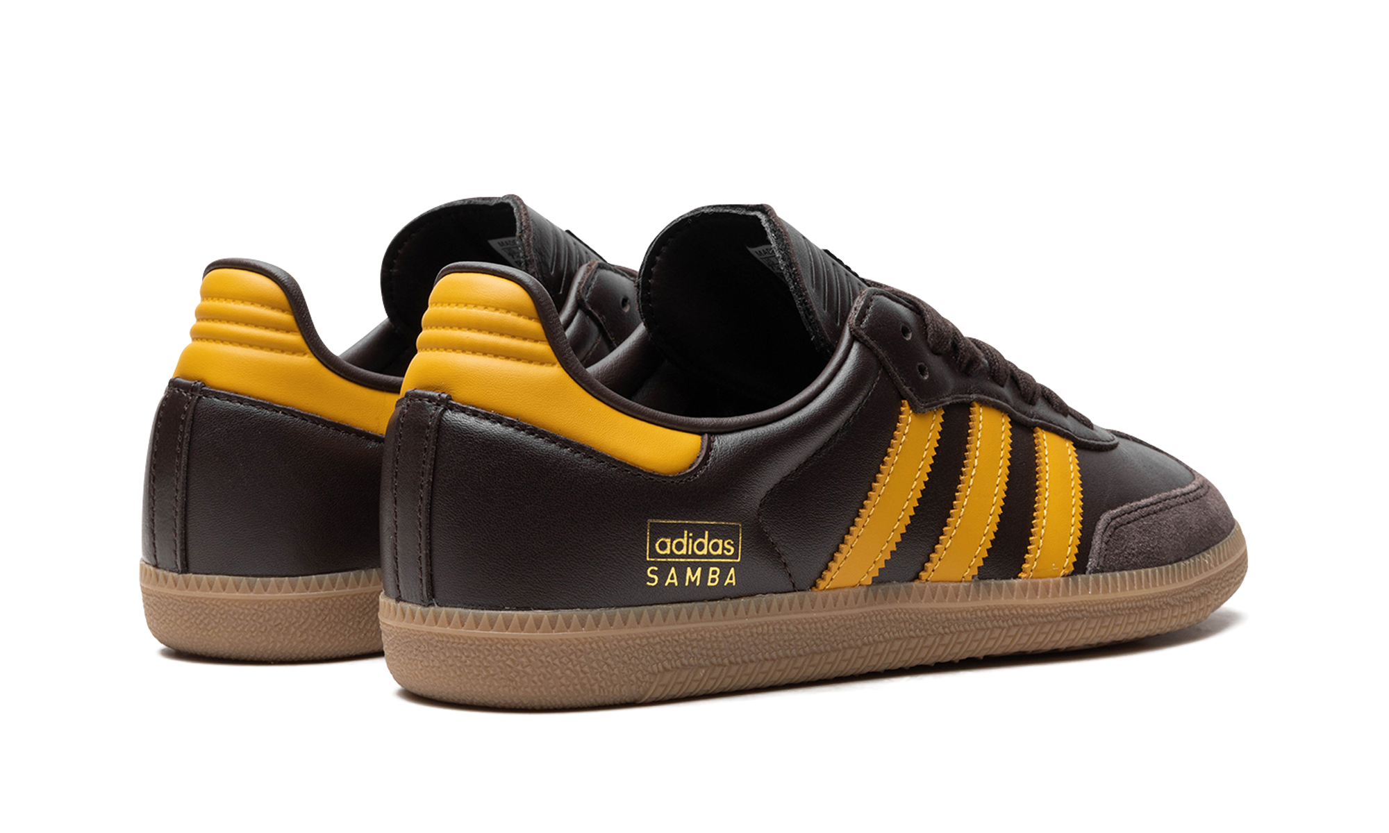 Samba Og "dark Brown Preloved Yellow" - 3