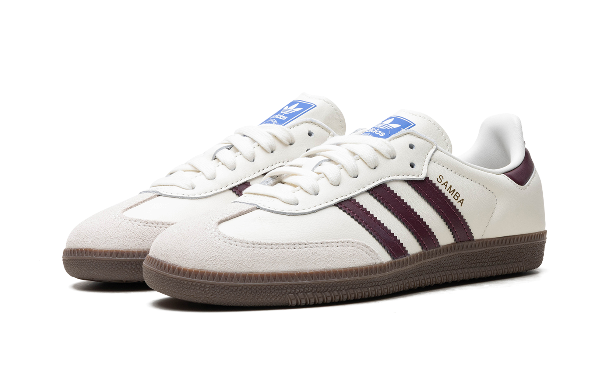 Samba Og Emmi "off-white Maroon" - 2