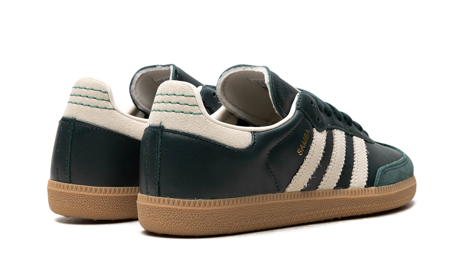 Samba Og "shadow Green Cream White Gold Metallic" - 3