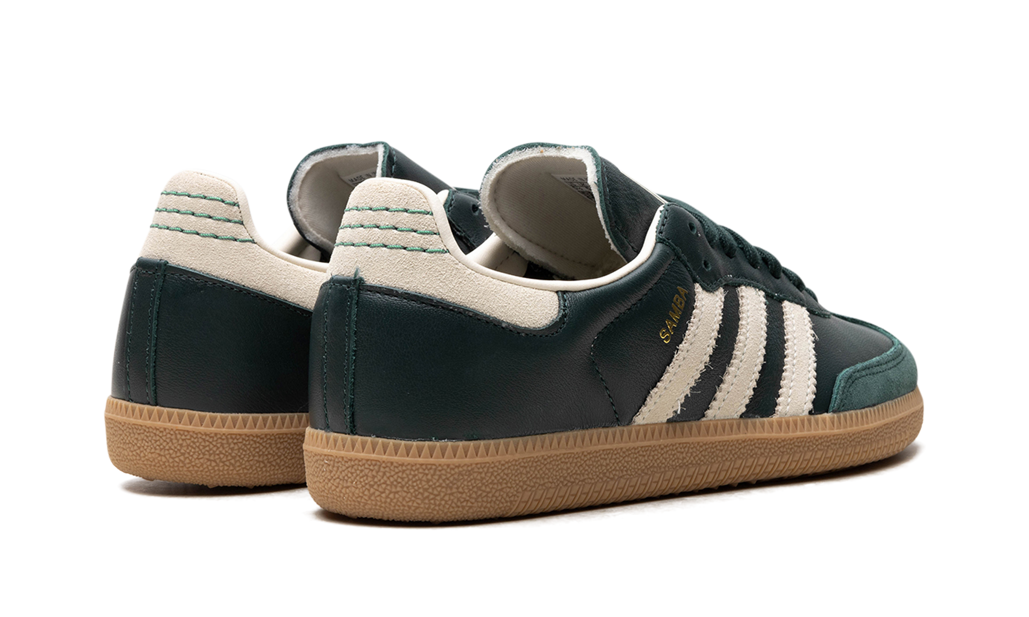 Samba Og "shadow Green Cream White Gold Metallic" - 3