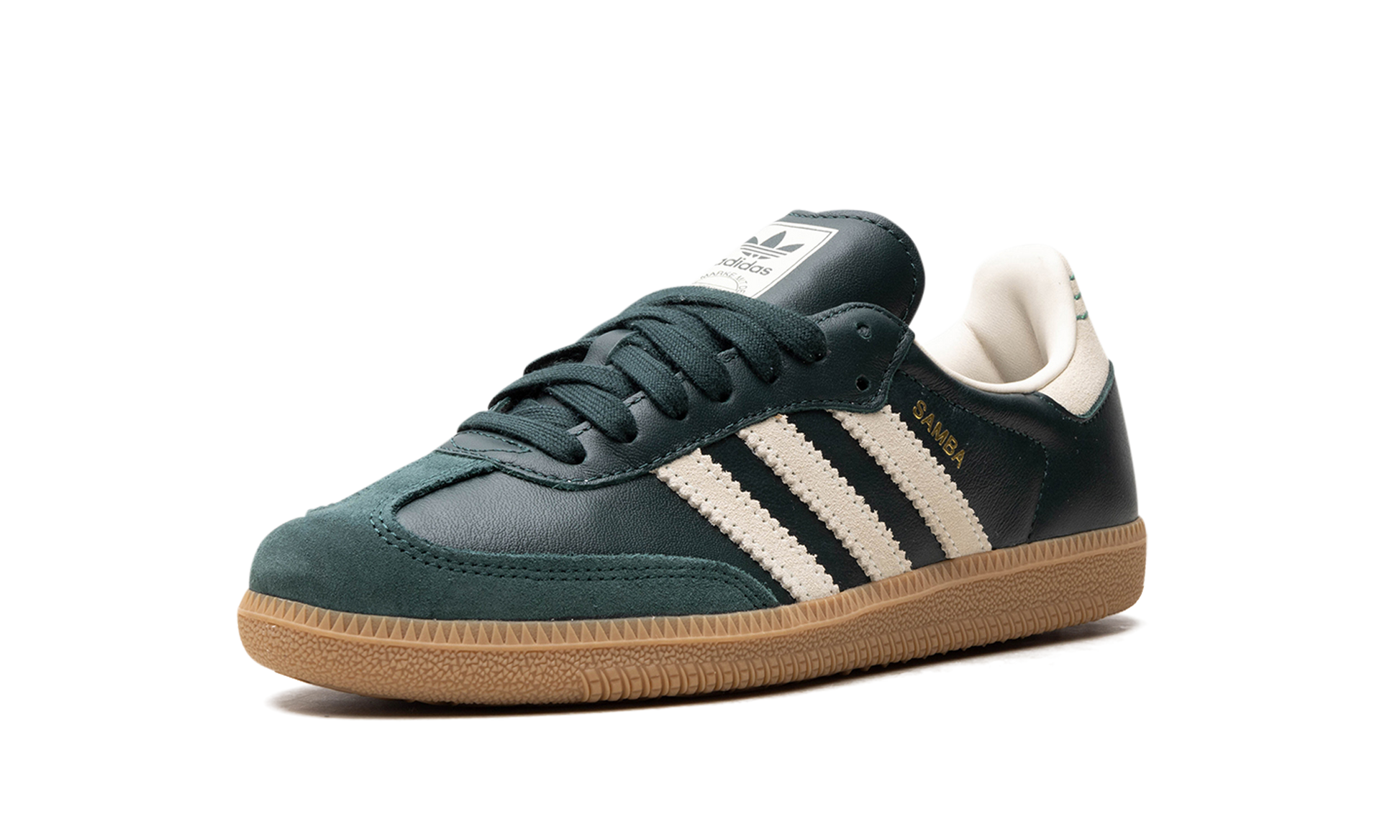 Samba Og "shadow Green Cream White Gold Metallic" - 4