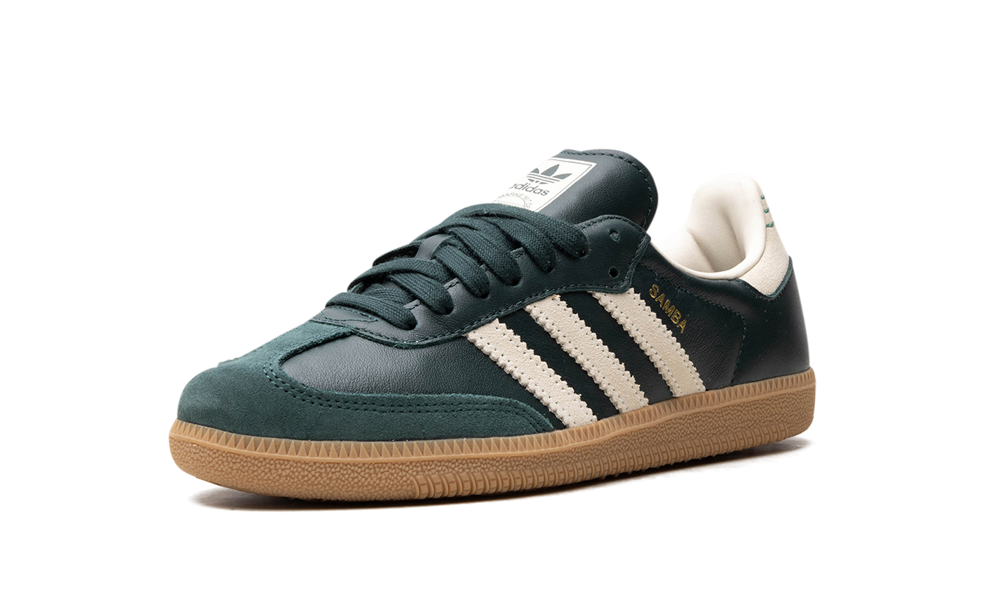Samba Og "shadow Green Cream White Gold Metallic" - 4