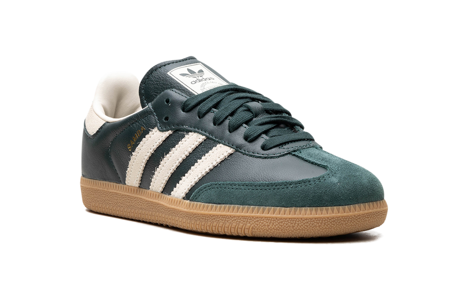Samba Og "shadow Green Cream White Gold Metallic" - 7