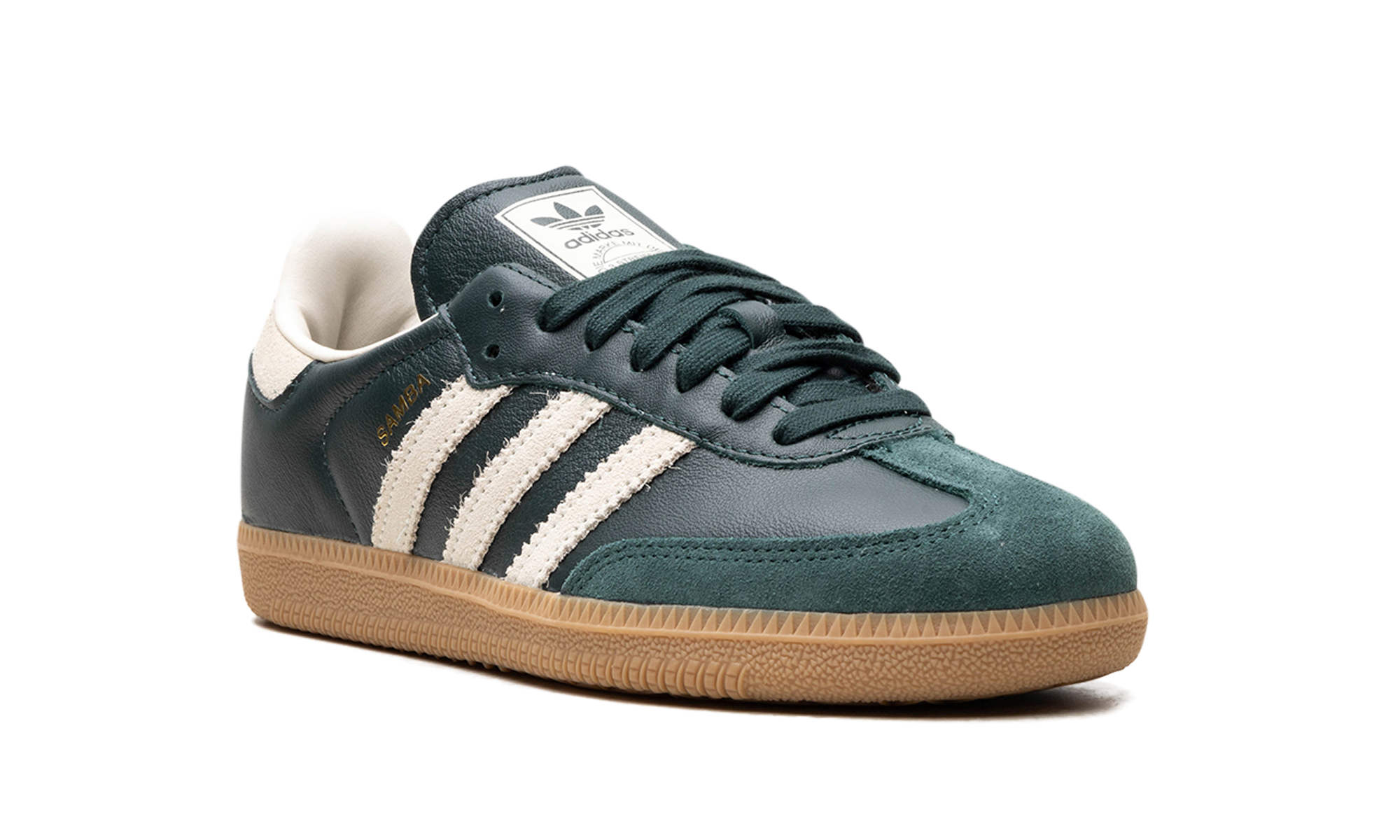 Samba Og "shadow Green Cream White Gold Metallic" - 7