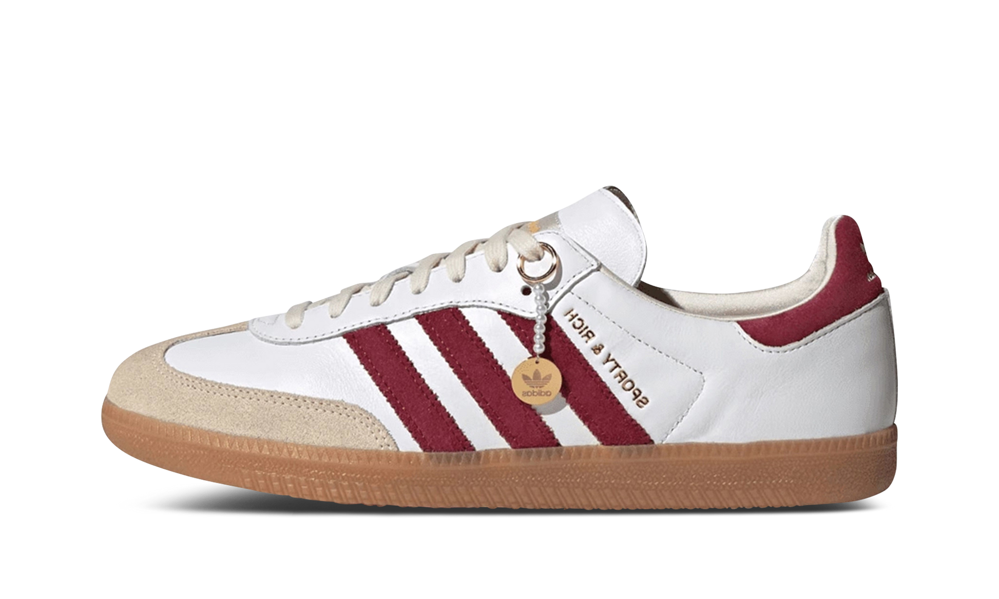 Samba Og "sporty & Rich - White Core Burgundy" - 1
