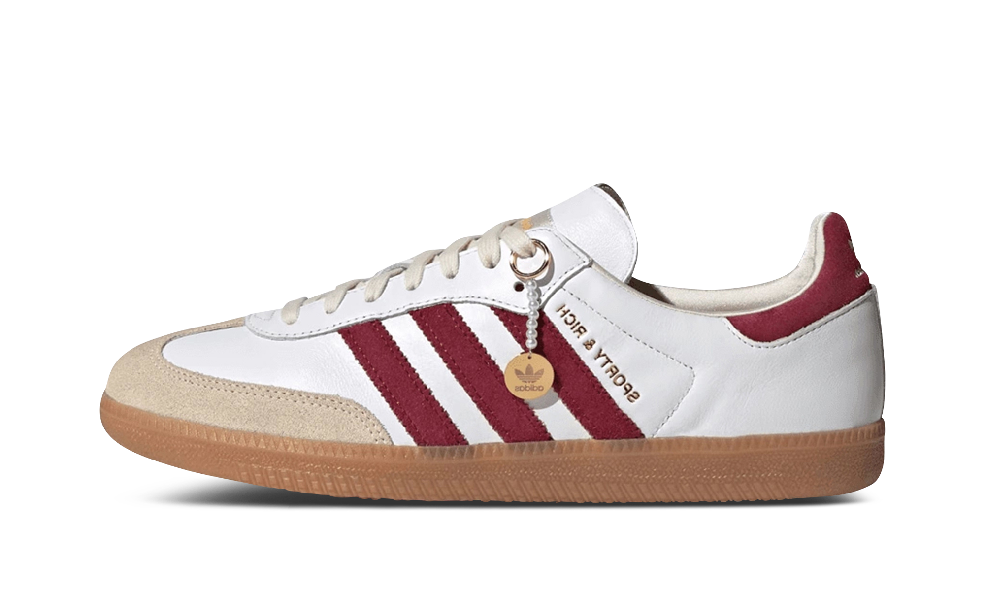 Samba Og "sporty & Rich - White Core Burgundy" - 1