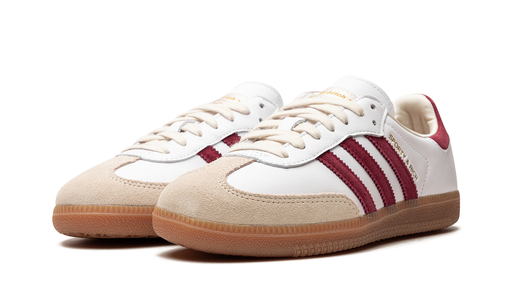Samba Og "sporty & Rich - White Core Burgundy" - 2