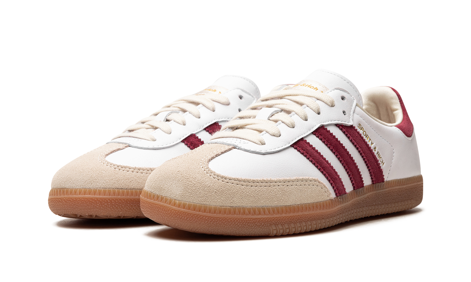 Samba Og "sporty & Rich - White Core Burgundy" - 2