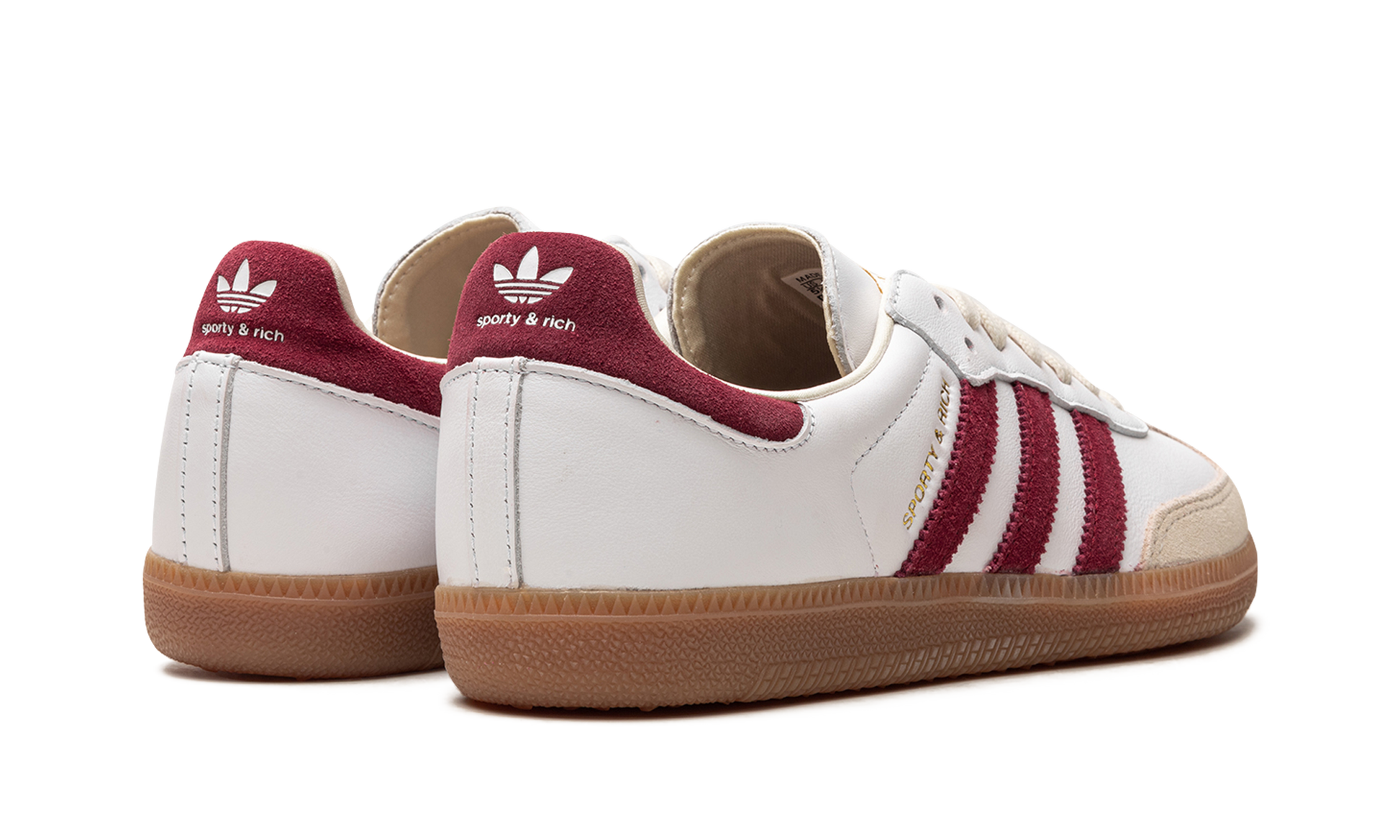 Samba Og "sporty & Rich - White Core Burgundy" - 3