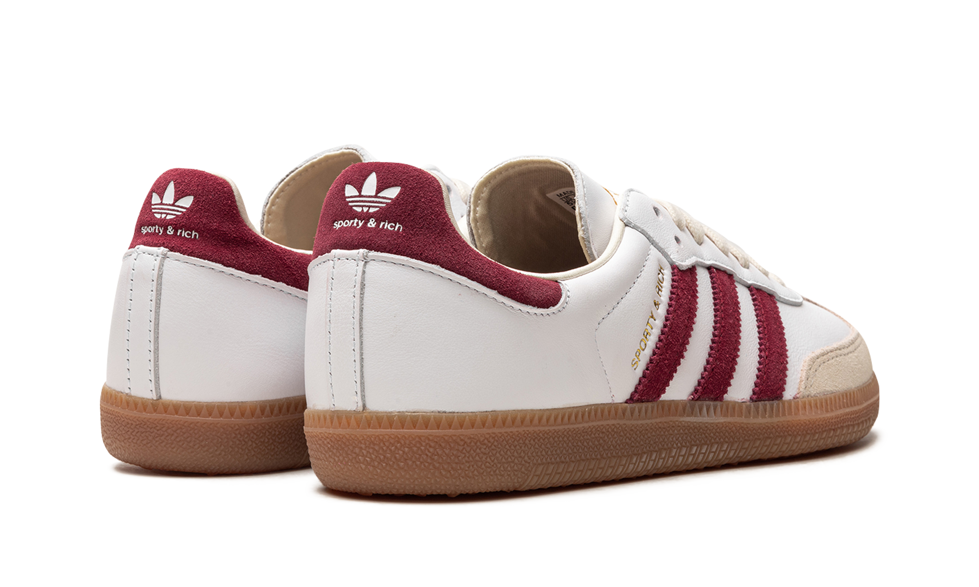 Samba Og "sporty & Rich - White Core Burgundy" - 3