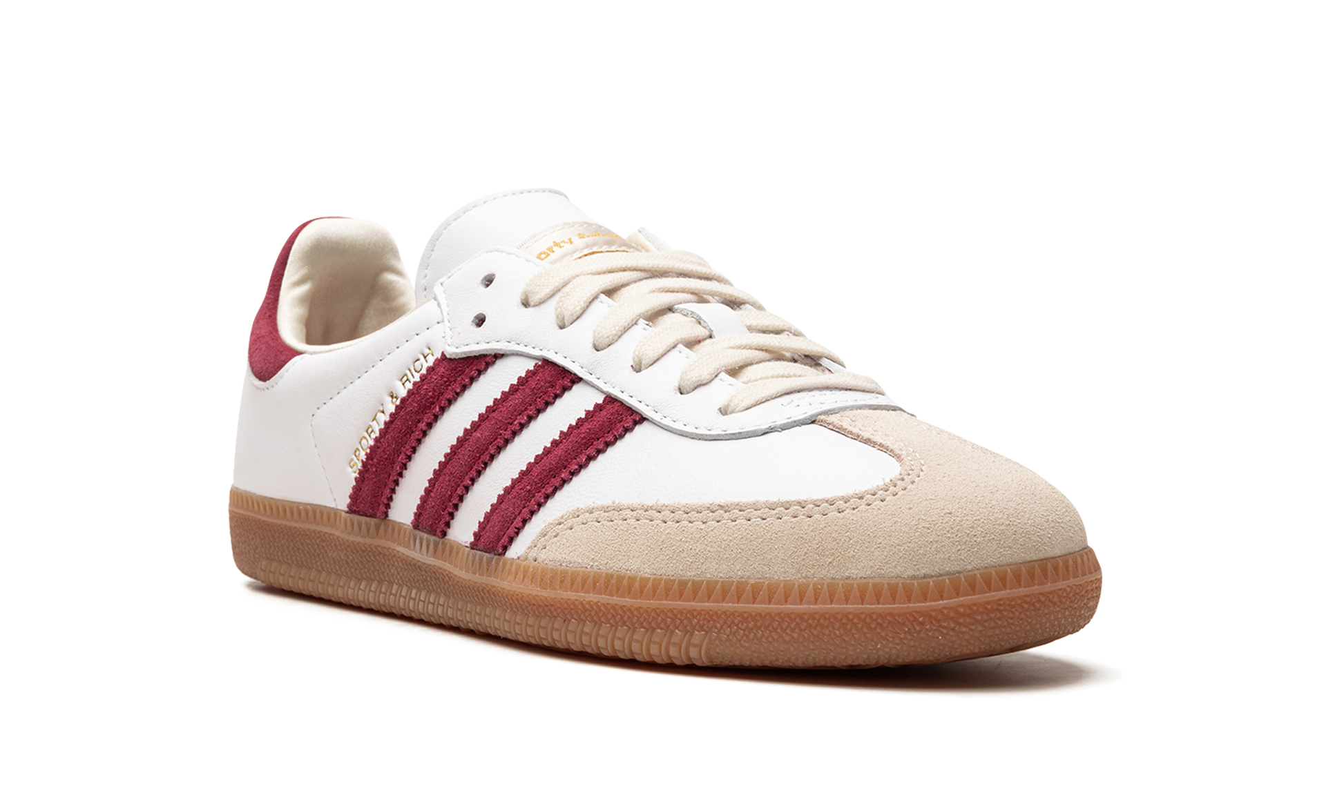Samba Og "sporty & Rich - White Core Burgundy" - 7