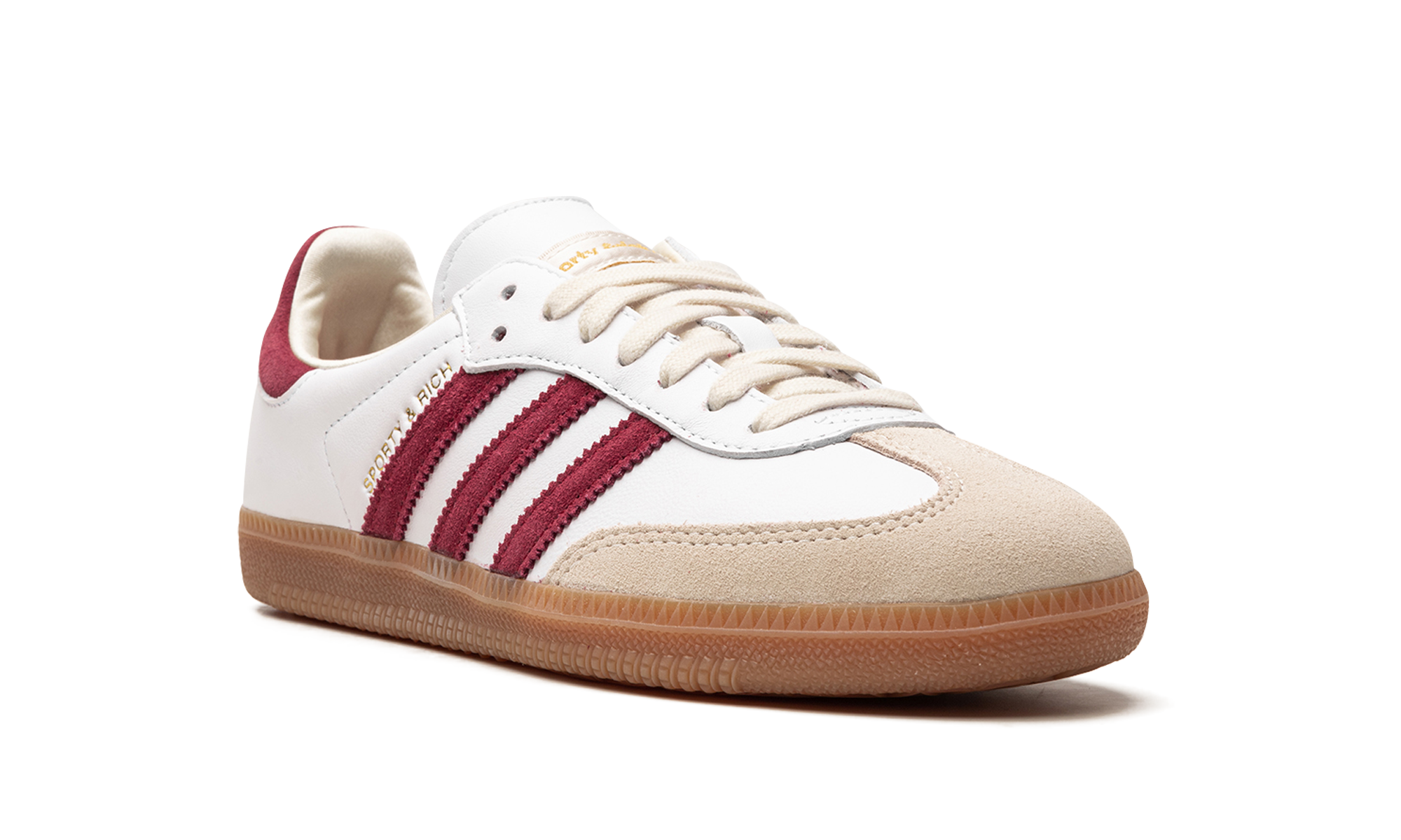 Samba Og "sporty & Rich - White Core Burgundy" - 7