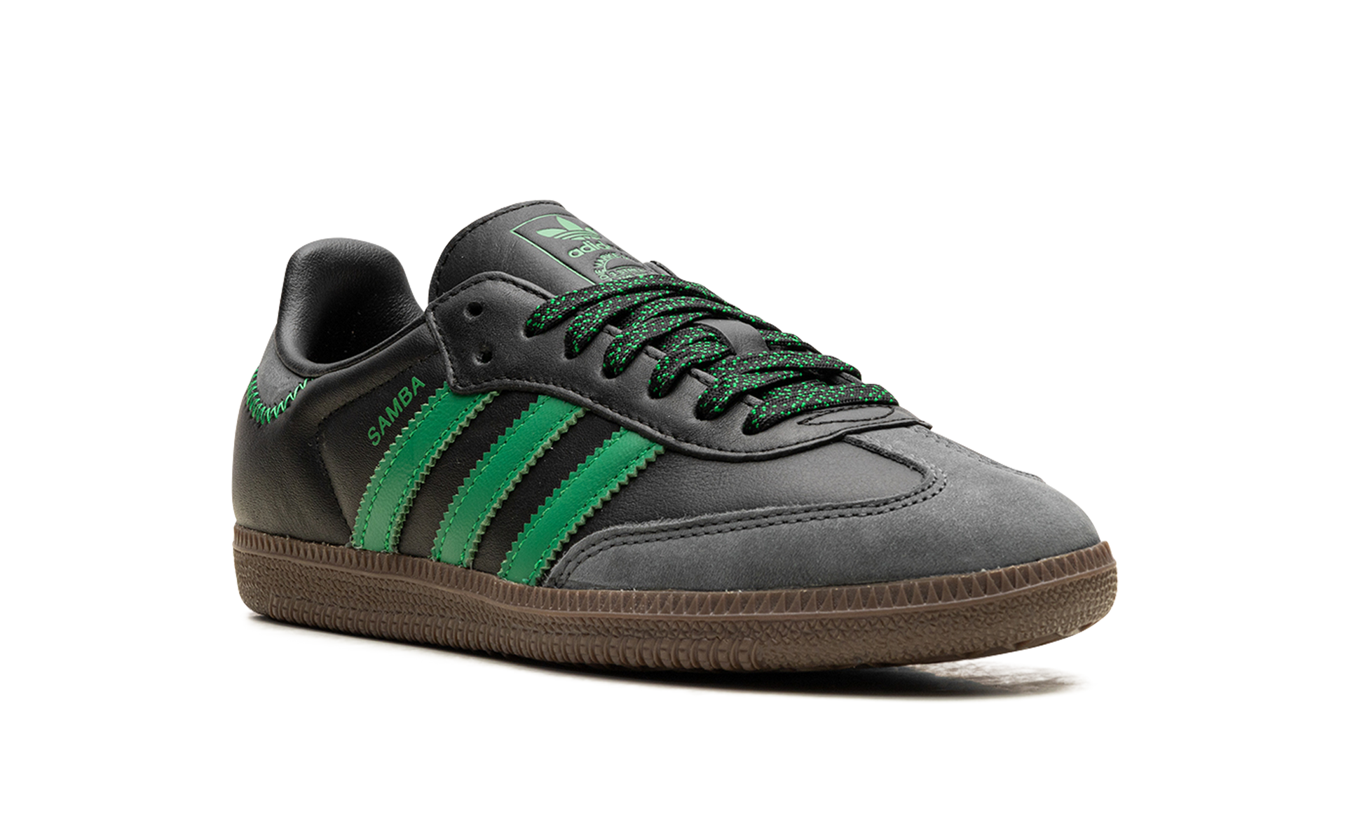 Samba Og Wmns "black Green" - 7