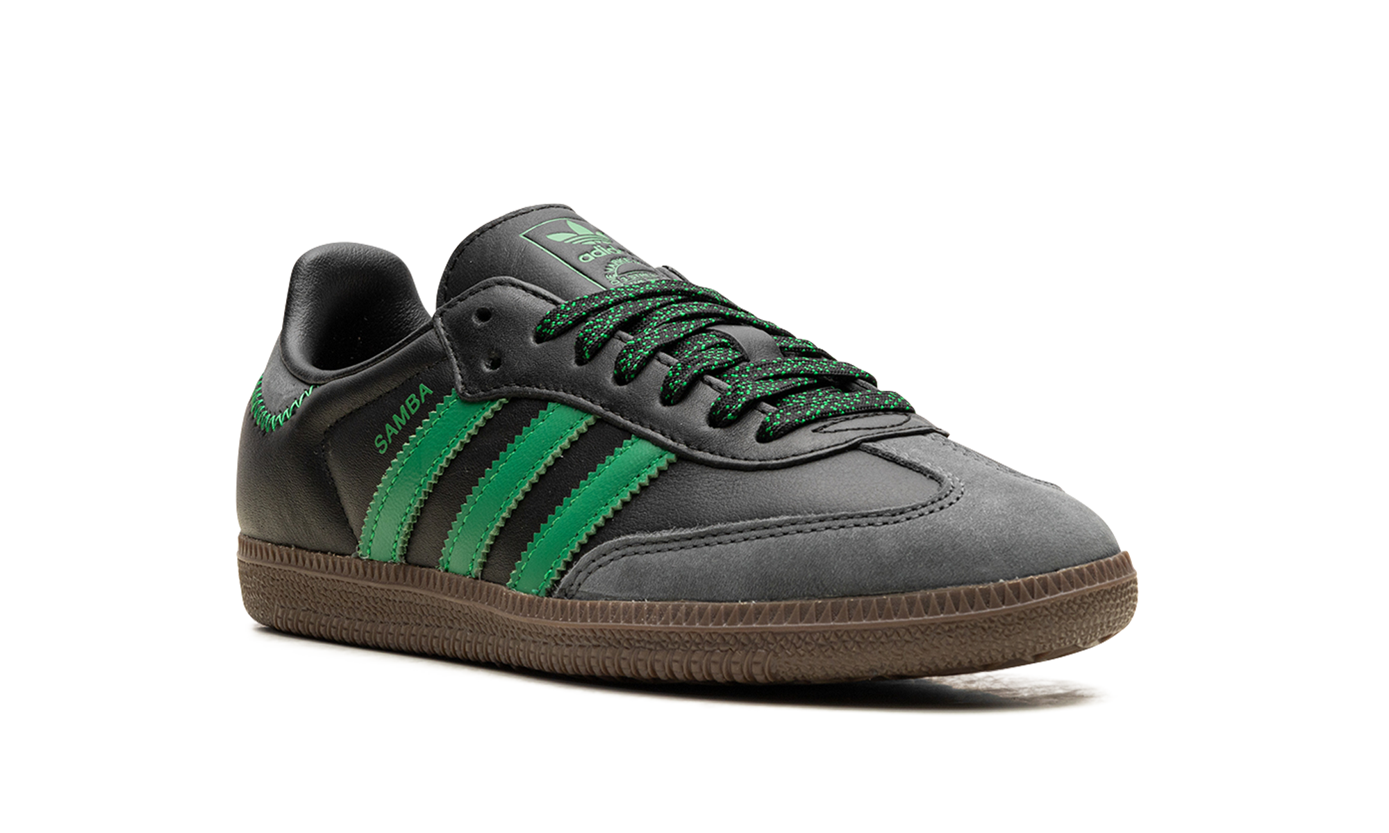 Samba Og Wmns "black Green" - 7
