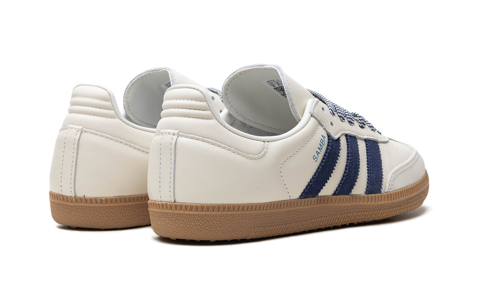 Samba Og Wmns "off White Dark Blue" - 3