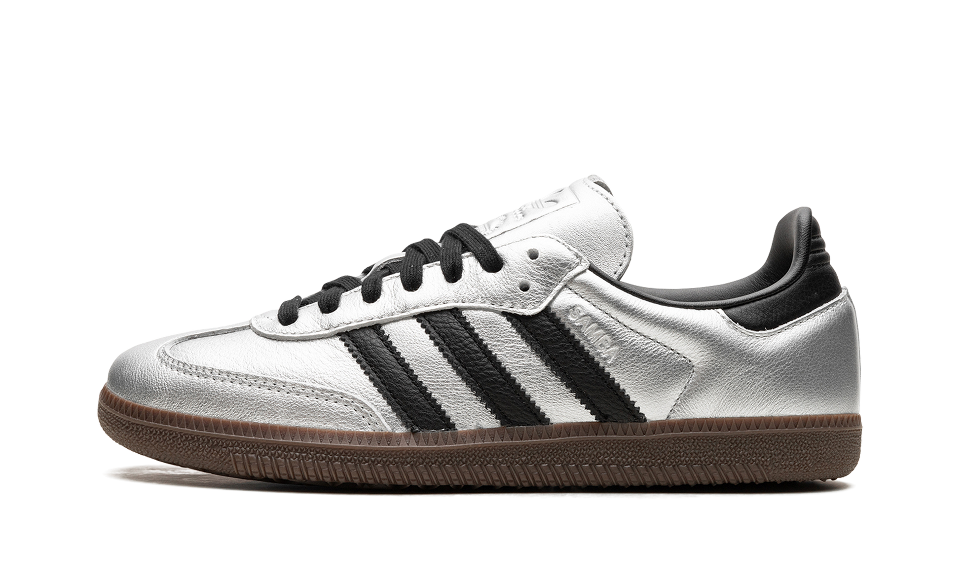 Samba Og Wmns "silver Metallic Black Gum" - 1