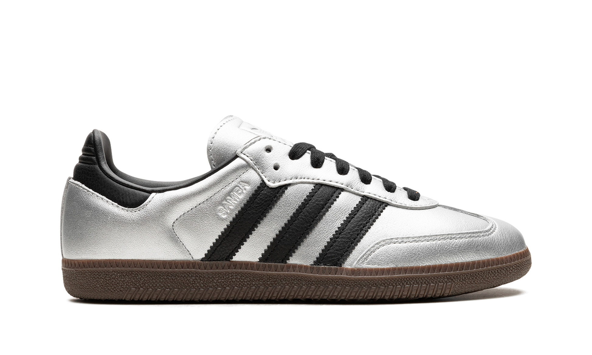 Samba Og Wmns "silver Metallic Black Gum" - 13