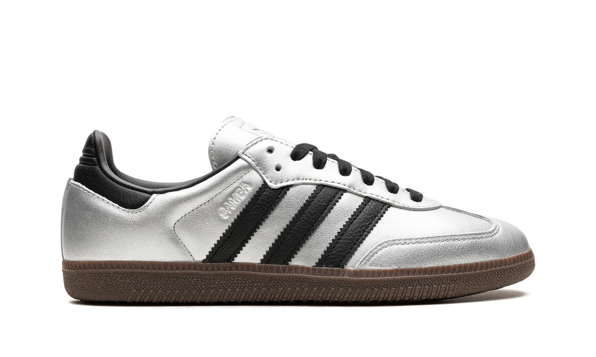 Samba Og Wmns "silver Metallic Black Gum" - 13