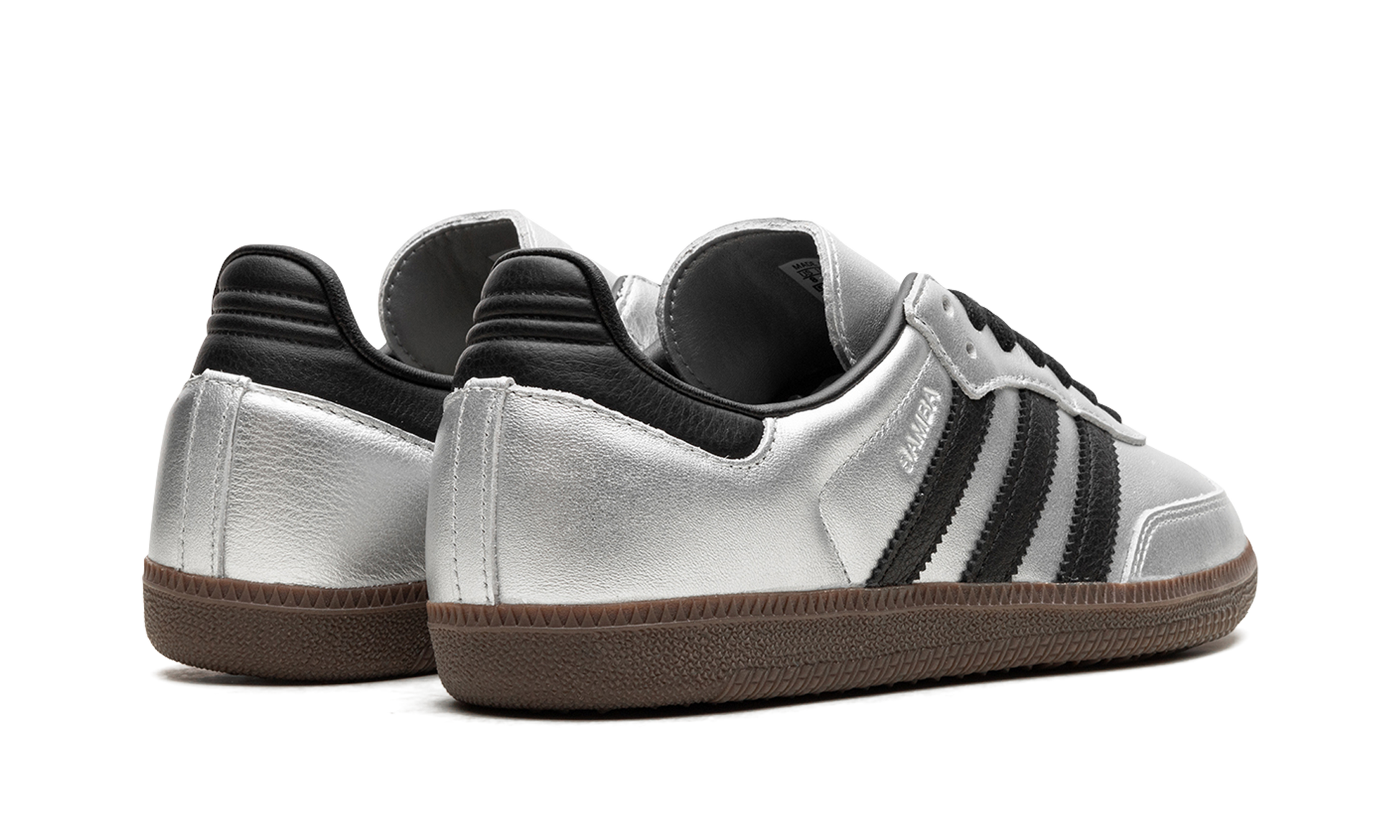 Samba Og Wmns "silver Metallic Black Gum" - 3