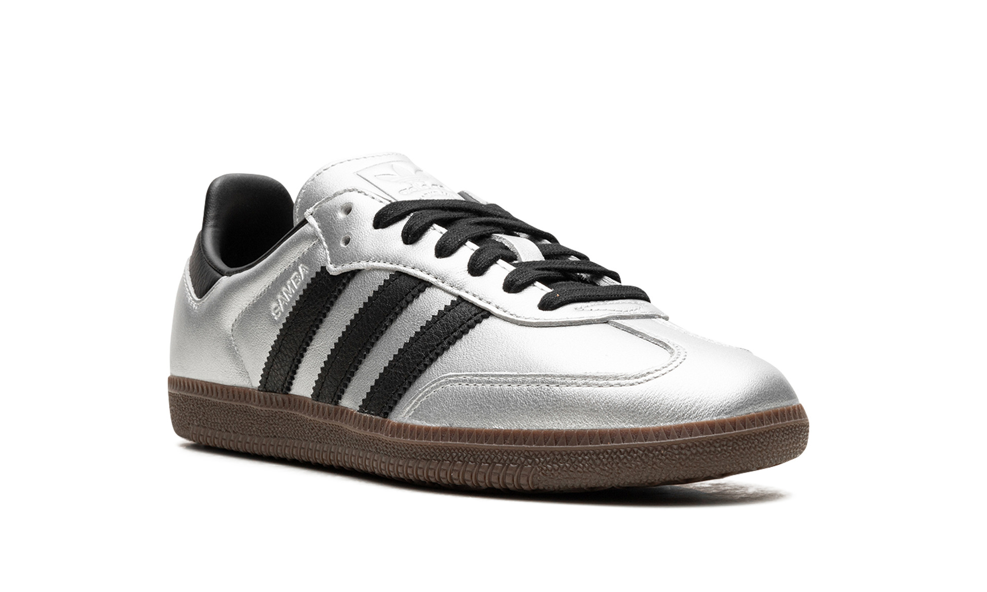 Samba Og Wmns "silver Metallic Black Gum" - 7