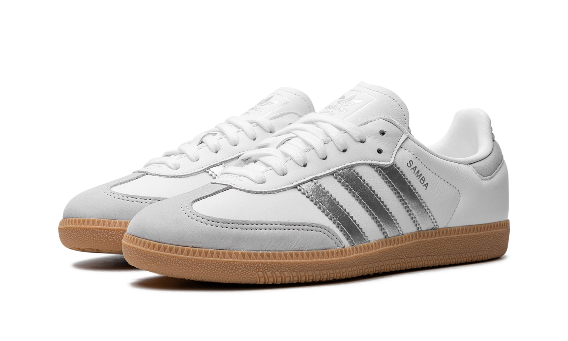 Samba Og Wmns "white Silver Metallic Grey" - 2