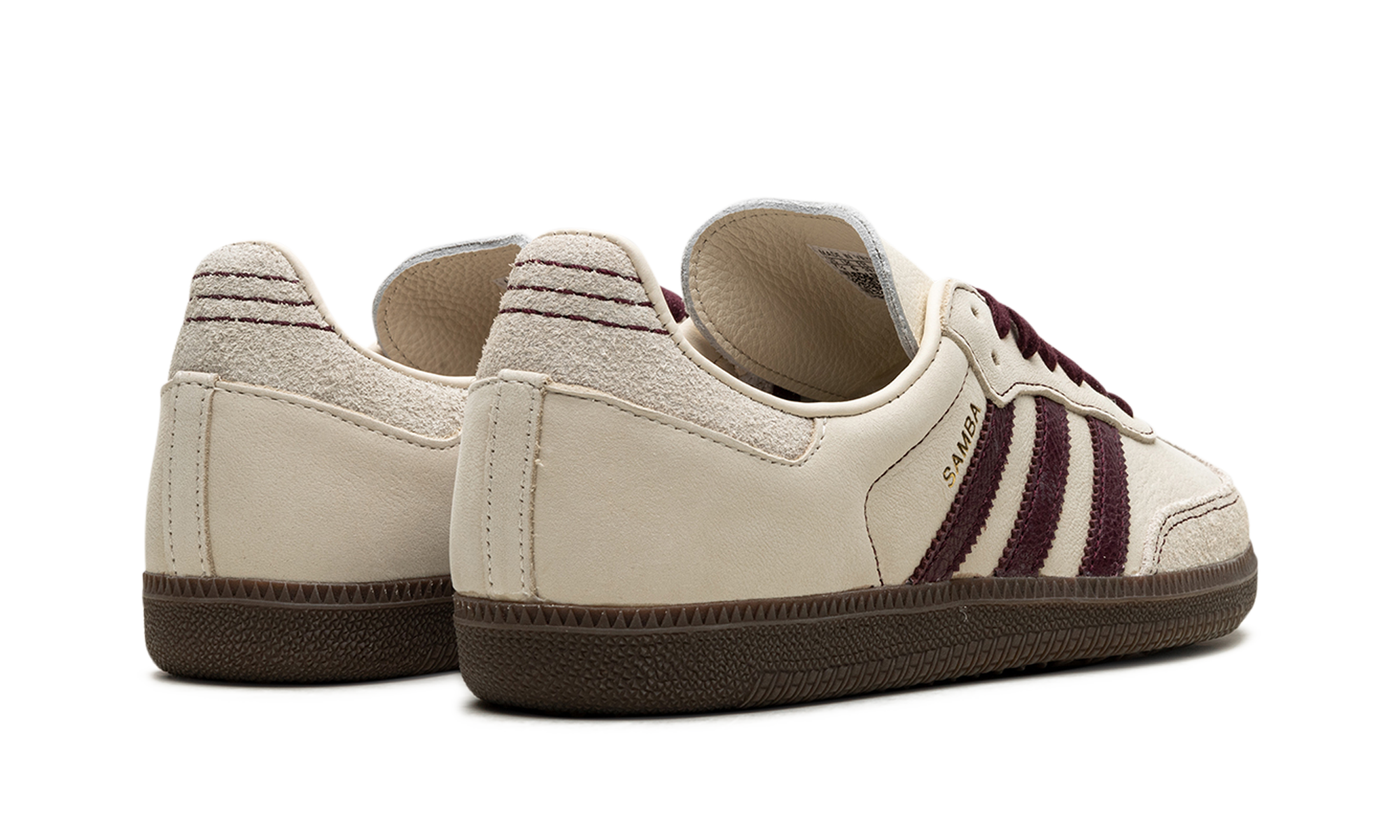 Samba Og Wmns "wonder White Maroon" - 3