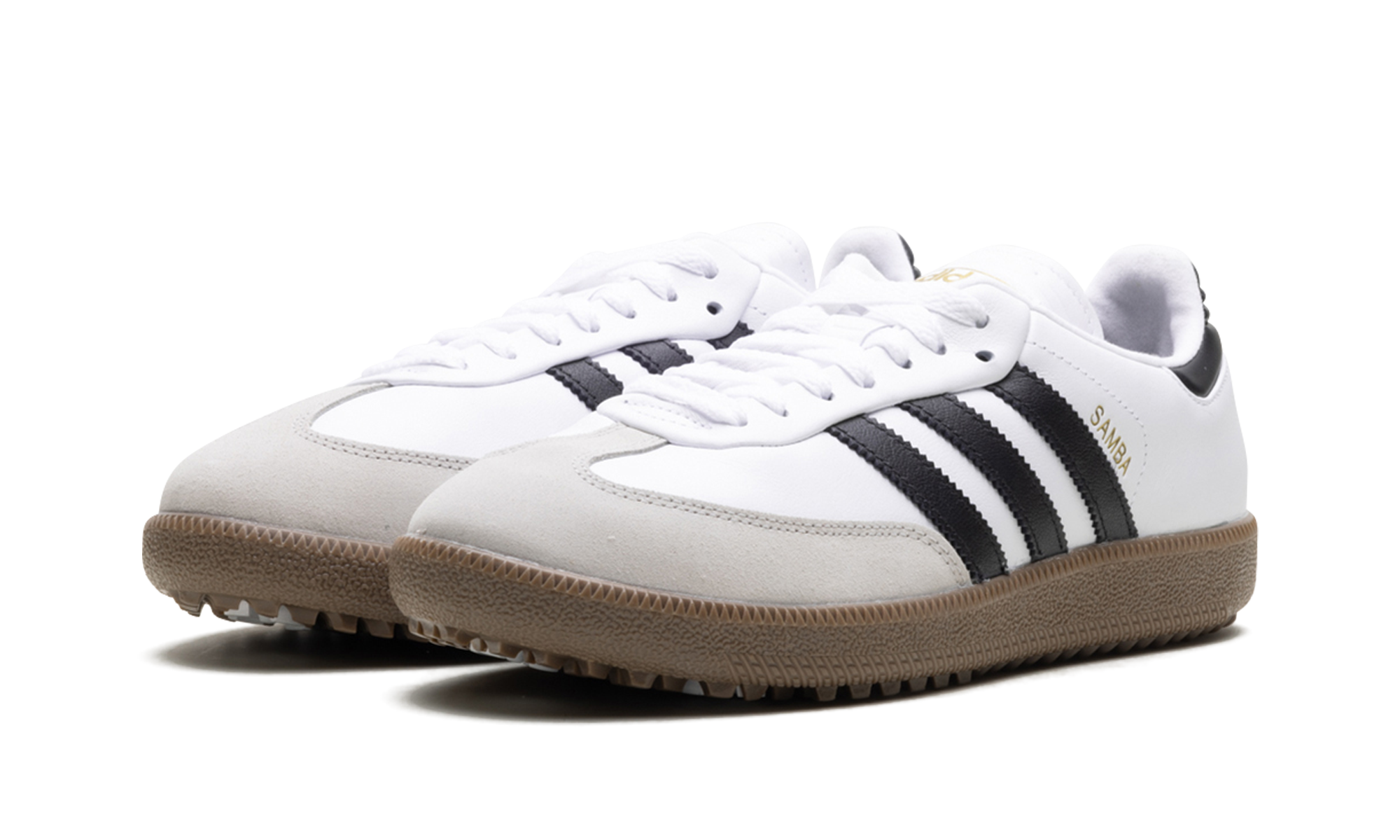 Samba Spikeless Golf "white Black Gum" - 2