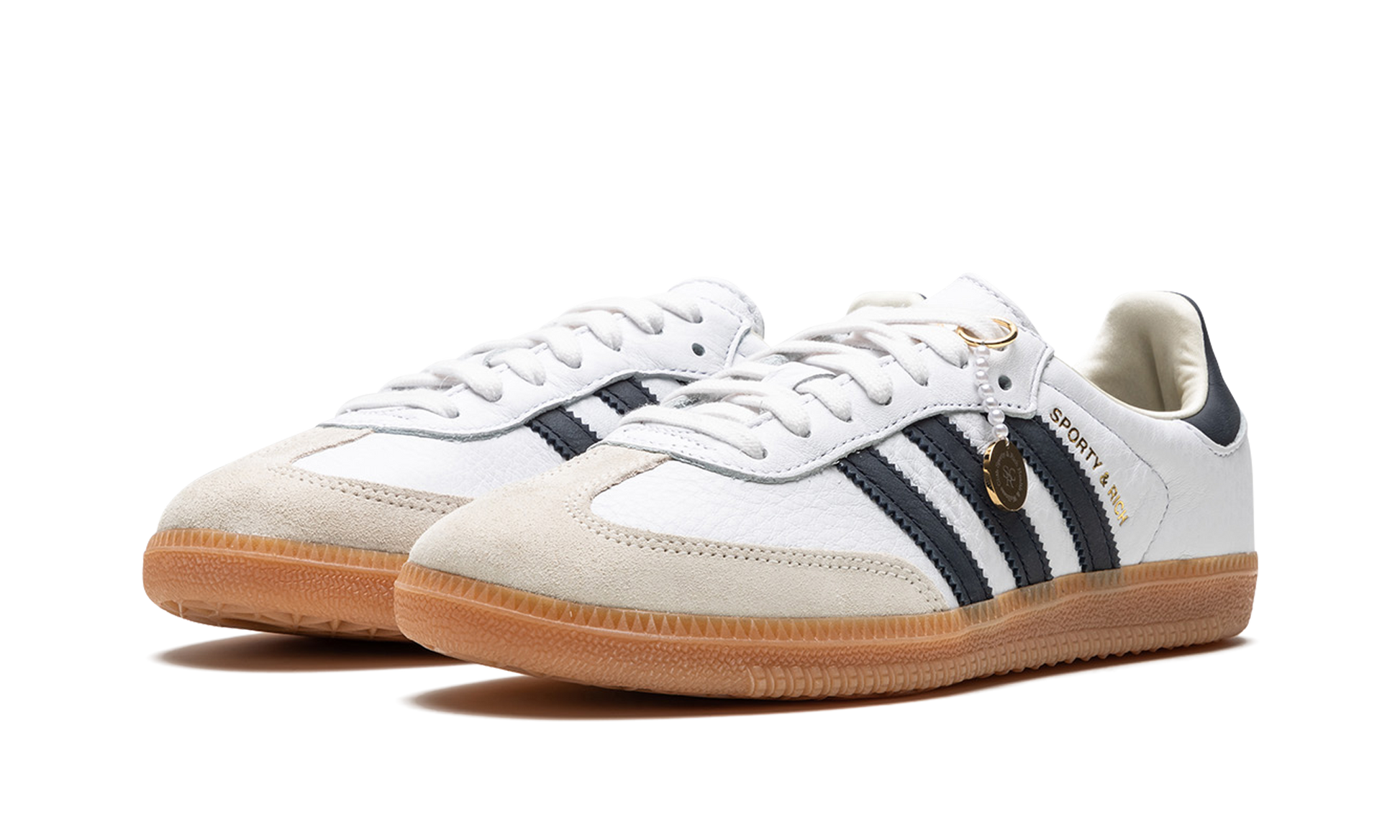 Samba "sporty & Rich - White/black" - 2