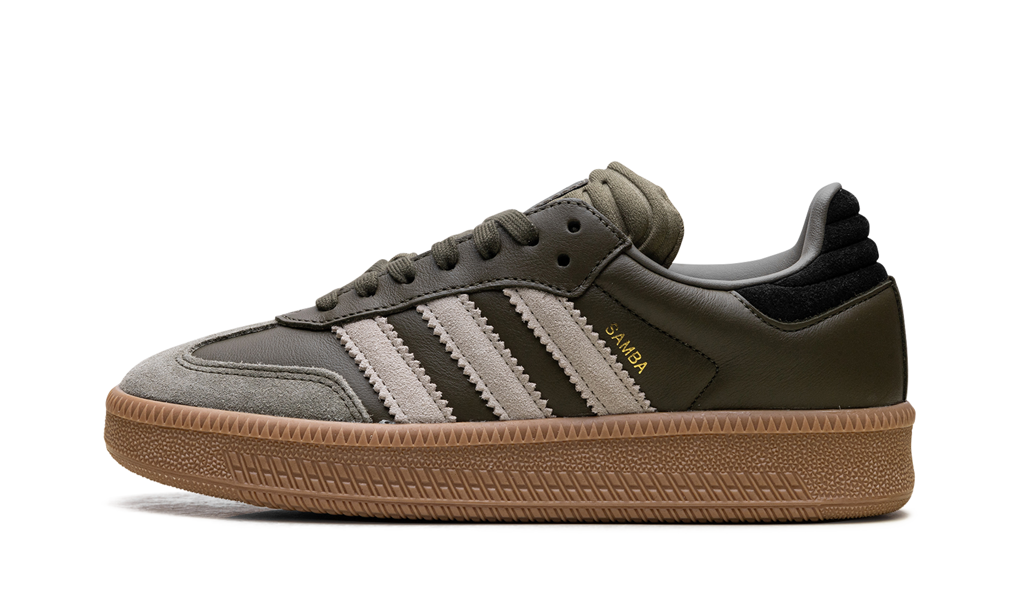 Samba Xlg "olive Strata Wonder Beige Gold Metallic" - 1