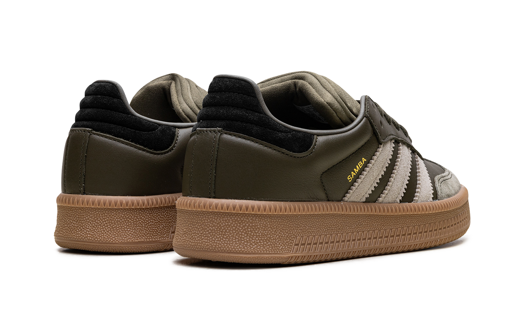 Samba Xlg "olive Strata Wonder Beige Gold Metallic" - 3