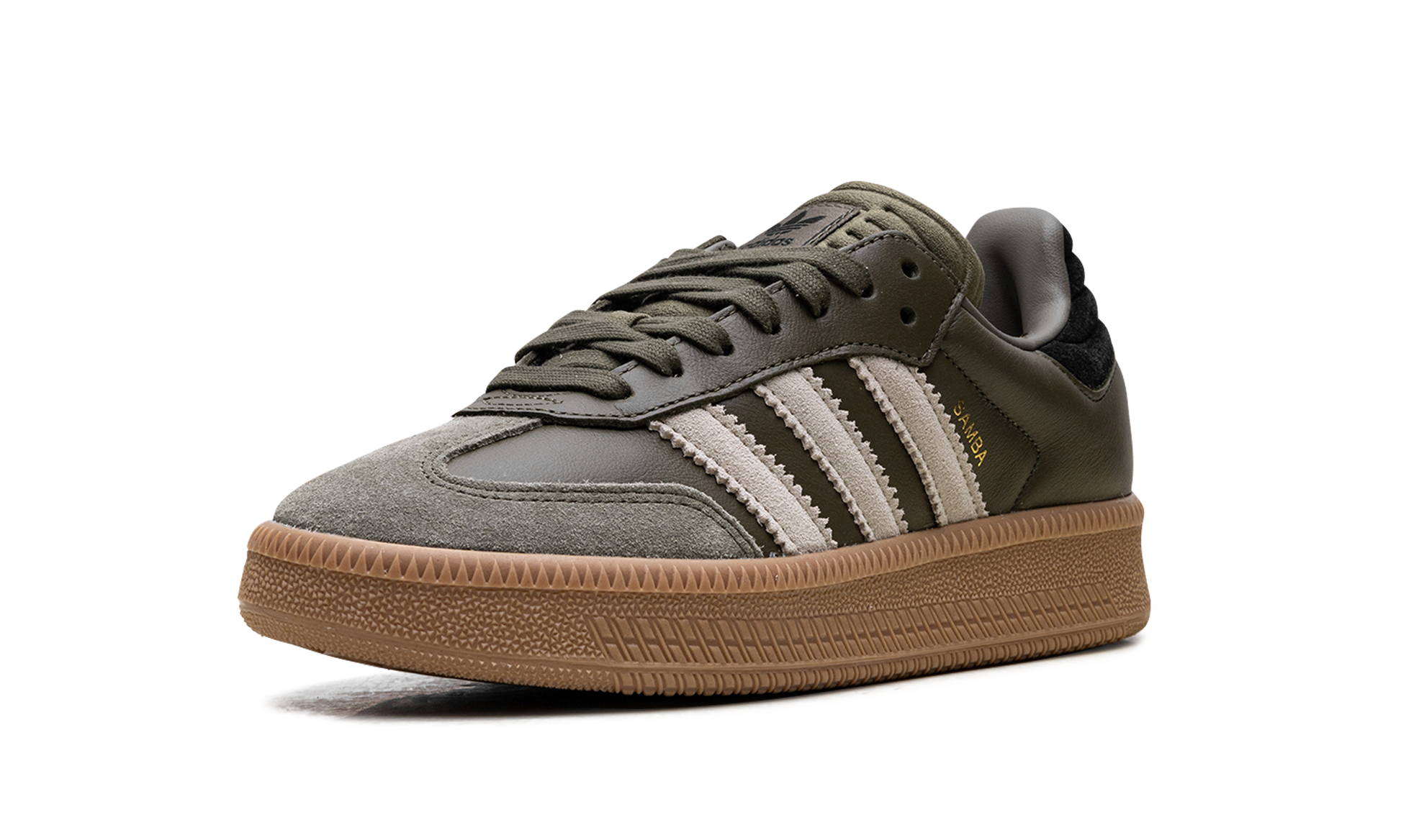 Samba Xlg "olive Strata Wonder Beige Gold Metallic" - 4
