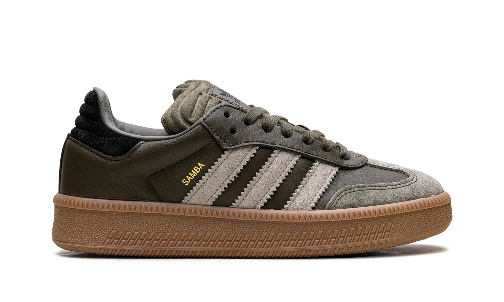 Samba Xlg "olive Strata Wonder Beige Gold Metallic" - 6