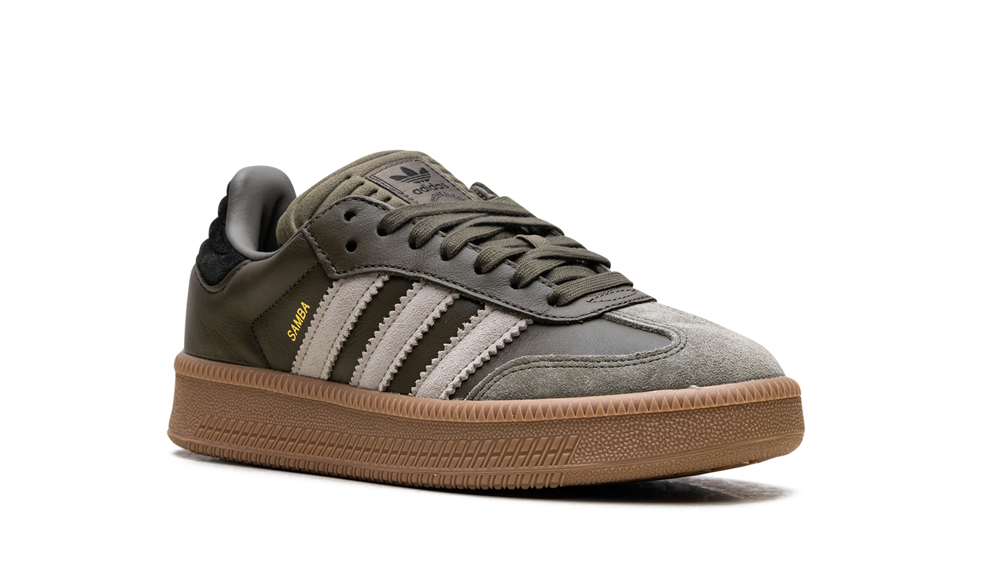 Samba Xlg "olive Strata Wonder Beige Gold Metallic" - 7