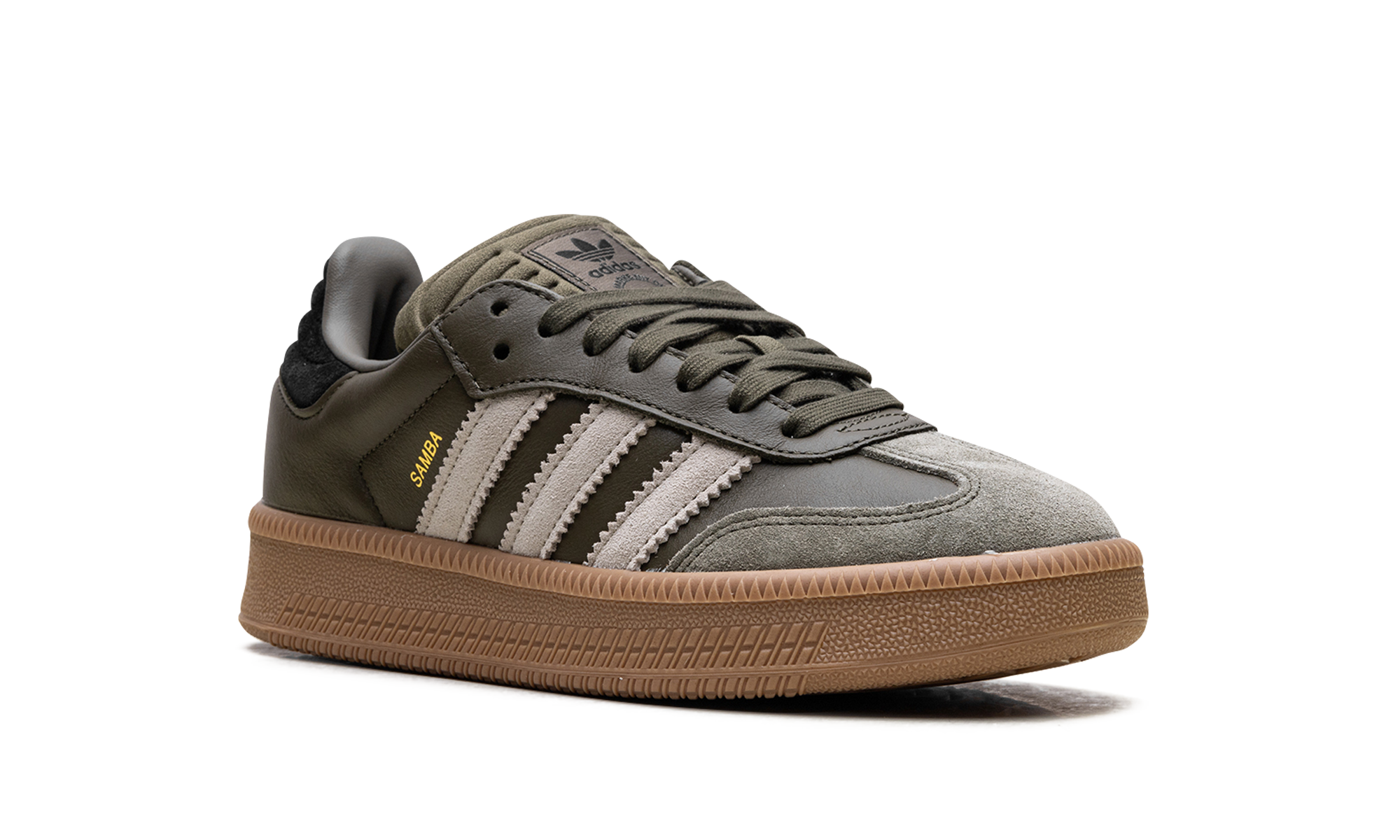 Samba Xlg "olive Strata Wonder Beige Gold Metallic" - 7