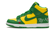 Sb Dunk High "supreme - By Any Means - Green/yellow" - 1