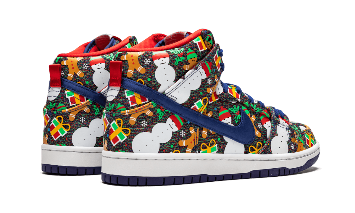 Sb Dunk High Trd Qs "ugly Christmas Sweater" - 3
