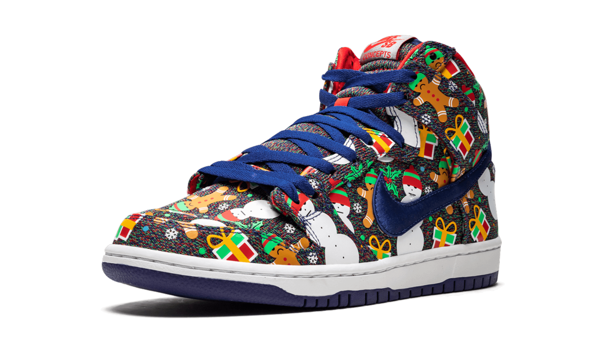 Sb Dunk High Trd Qs "ugly Christmas Sweater" - 4