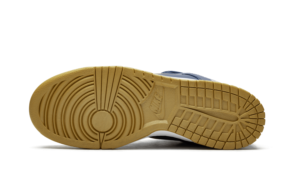 Sb Dunk Low "supreme - Jewel Swoosh Gold/navy" - 5