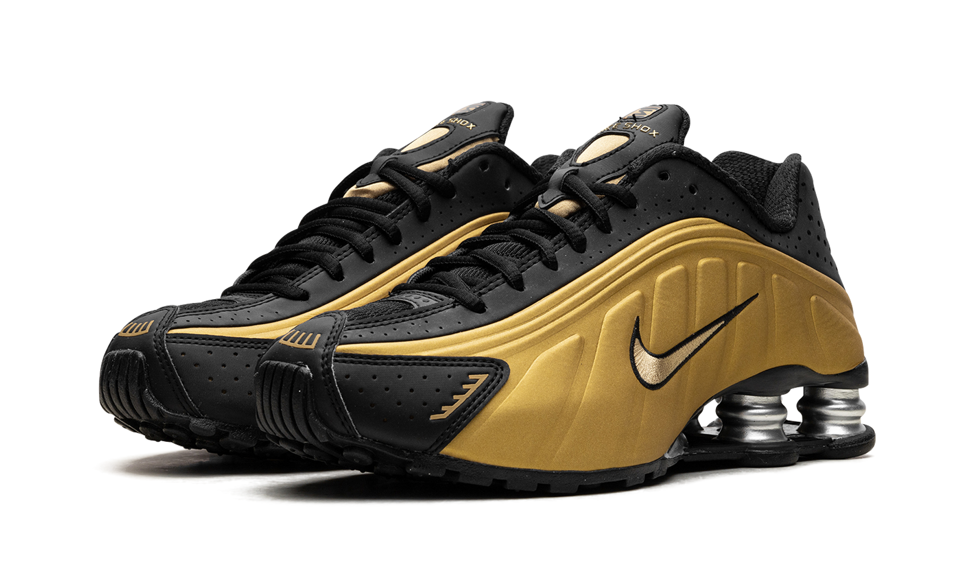 Shox R4 Wmns "black / Metallic Gold" - 2